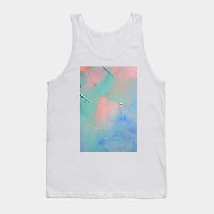 Oil painting in multicolored tones. Tank Top